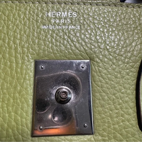Hermes Birkin Bag 35 Light Green - Picture 15 of 17
